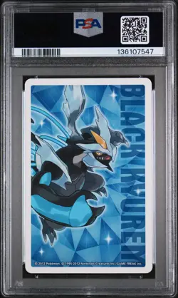 2012 POKEMON BLACK 2 PLAYING CARDS JACK OF SPADES KELDEO PSA 9 - Image 2