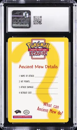 2000 POKEMON MOVIE 2000 INSERT CARD ANCIENT MEW CGC 5.5 - Image 2