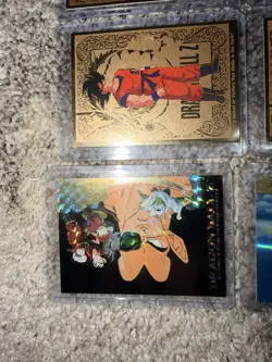 Goku/Vegeta (1998-1999) Dragon Ball Z Gold Foil Cards & 1996 Artbox LOT OF 15 - Image 2