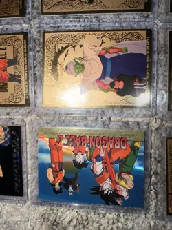 Goku/Vegeta (1998-1999) Dragon Ball Z Gold Foil Cards & 1996 Artbox LOT OF 15 - Image 4