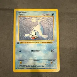 Seel 41/102 - Base Set 1st Edition Shadowless - Pokemon Card TCG - Image 1
