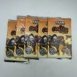 5x Topps Club Penguin Card Jitsu Fire Booster Packs Factory Sealed! - Image 1