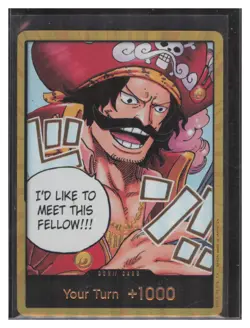 DON!! Card (Gol.D.Roger) (Gold) Gold Don # Carrying on His Will - Image 1