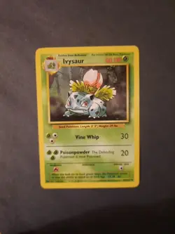 Pokemon Card TCG Ivysaur Base Set 30/102 Regular Unlimited Uncommon - Image 4