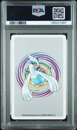 Cyndaquil ~ 2000 Pokemon Japanese Silver Playing Card Ace of Hearts #155 PSA 10 - Image 2