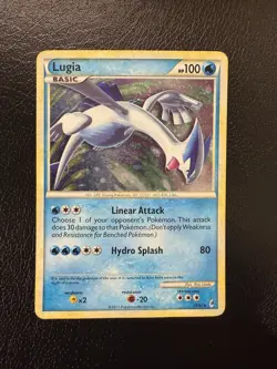 Lugia 15/95 Holo With Double SWIRLS 🌀🌀Call of Legends Pokemon Card MP - Image 1
