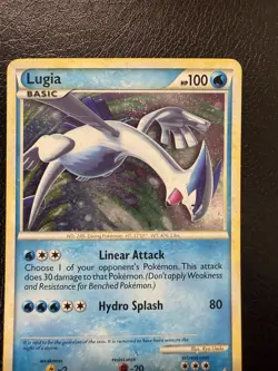 Lugia 15/95 Holo With Double SWIRLS 🌀🌀Call of Legends Pokemon Card MP - Image 2