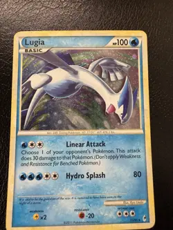 Lugia 15/95 Holo With Double SWIRLS 🌀🌀Call of Legends Pokemon Card MP - Image 3