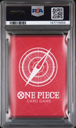 2025 ONE PIECE PROMO OFFICIAL PLAYMAT & CARD SET #041 NAMI PSA 9 - Image 2