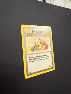 Pokemon TCG Trainer Card Mr. Fuji Fossil 58/62 Regular LP! - Image 2