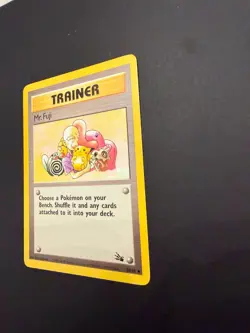 Pokemon TCG Trainer Card Mr. Fuji Fossil 58/62 Regular LP! - Image 3