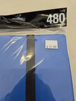 Ultra PRO Eclipse 12-Pocket Blue PRO-Binder for 480 Cards Standard Size Side - Image 2