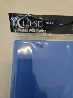 Ultra PRO Eclipse 12-Pocket Blue PRO-Binder for 480 Cards Standard Size Side - Image 3