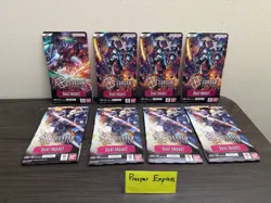 GUNDAM CARD GAME Dual Impact Sleeved Booster Packs x8 Sealed GD02 English - Image 1