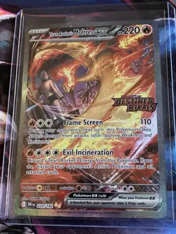 Pokemon TCG Stamped Team Rockets Moltres UPC Promo Cards. - Image 1