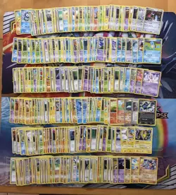 Vintage Pokemon Card Lot Fire Mew Dragonair Jolteon Squirtle 280+ - Image 1