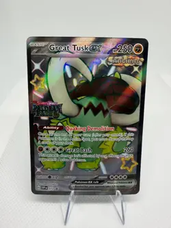 Great Tusk ex - (Paldean Fates Stamped) Promo Miscellaneous Cards & Products 072 - Image 1