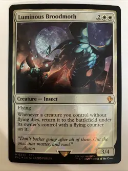Luminous Broodmoth (Surge Foil) 0246 (NM) Final Fantasy FIC Magic MTG - Image 1