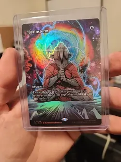 Brainstorm MTG TMNT Borderless Foil - Image 1