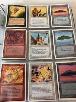 MTG Vintage Binder Lot - Collection Beta Unlimited Dark Revised Ice Age - Image 3