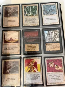 MTG Vintage Binder Lot - Collection Beta Unlimited Dark Revised Ice Age - Image 5