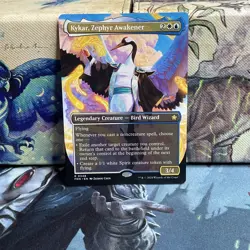 Kykar, Zephyr Awakener #0348 (Borderless) Foundations Regular NM - Image 1