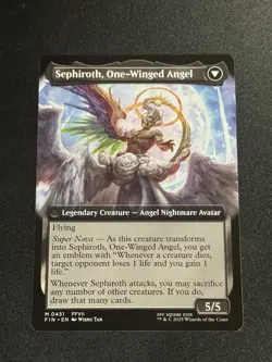 MTG Final Fantasy - Sephiroth, Fabled SOLDIER - FIN M 0451 EXTENDED ART - Image 2
