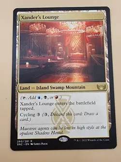 Xander's Lounge Streets of New Capenna Regular LP - Image 2