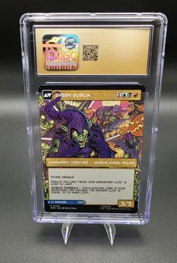 Magic MTG Norman Osborn (Borderless) 0220 Spider-Man Regular CGC Pristine 10 - Image 2