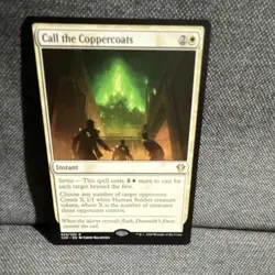 MTG - Call the Coppercoats Instant Regular White Commander 2020 English - Image 1