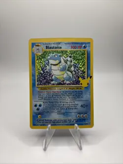 Blastoise Pokemon Celebrations 25th Anniversary 2/102 Classic Set Holo NM - Image 1