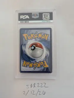 Pokemon Seismitoad 105/086 Sv: Black Bolt Illustration Rare PSA 10 Portuguese - Image 3