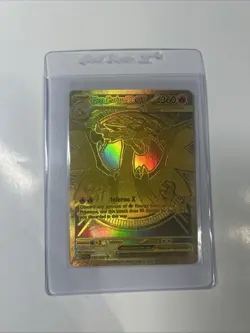 Pokemon TCG Mega Charizard X EX gold 130/094 - Image 1