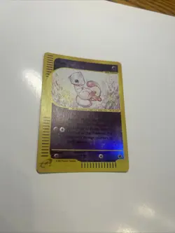 Pokemon TCG Mew 055/165 Reverse Holo 2002 Expedition Base Set Near Mint NM - Image 3