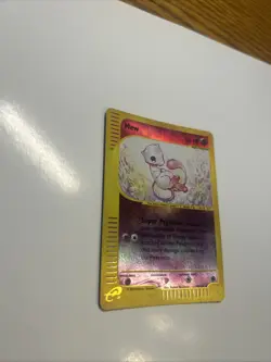 Pokemon TCG Mew 055/165 Reverse Holo 2002 Expedition Base Set Near Mint NM - Image 5