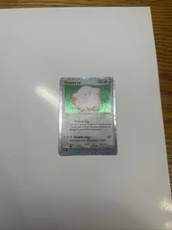 Pokemon Chansey EX TCG Holo Ultra Rare Card Ruby and Sapphire 96/109 - Image 1
