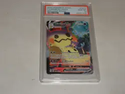 2022 Pokemon SWSH Brilliant Stars #TG17 Mimikyu VMax Full Art PSA 10 GEM MINT - Image 1