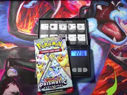 HEAVY! GOD PACKUUU 22.36g Prismatic Evolutions Pokemon TCG Booster (SEALED) - Image 1