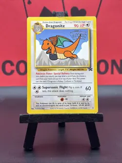 Dragonite Black Star Promo 5 1999 WB Pokemon The First Movie WOTC Vintage HP - Image 2