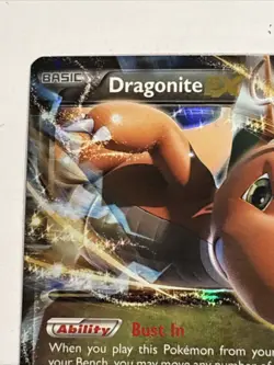 Dragonite EX Ultra Rare Holo XY - Furious Fists 74/111 LP Pokemon TCG - Image 2