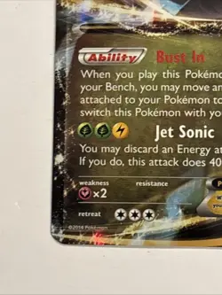 Dragonite EX Ultra Rare Holo XY - Furious Fists 74/111 LP Pokemon TCG - Image 5