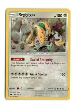 REGIGIGAS 84/111 CRIMSON INVASION HOLO RARE POKEMON TCG NM - Image 1
