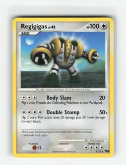 REGIGIGAS 4/17 POP SERIES 9 NON HOLO POKEMON TCG MP - Image 1
