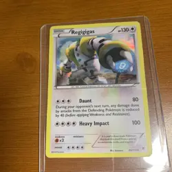 Pokemon TCG Regigigas Phantom Forces 86/119 Holo Holo Rare (LP) - Image 1