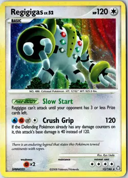 Pokemon tcg: Legends Awakened Regigigas (15) #15/146 Holo - MP Holo Rare .VO5 - Image 1
