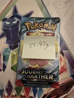 Heavy! Over 22.47 Gram Pokemon Journey Together Booster Pack Sealed - Image 2