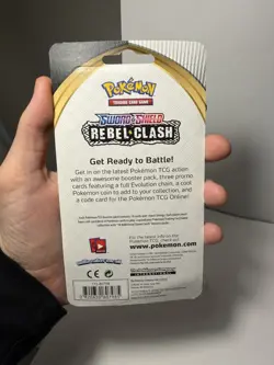 Pokemon Sword & Shield Rebel Clash Blister Pack Gengar Checklane - Sealed - Image 4