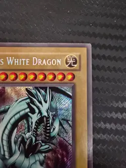 Yugioh: Blue-Eyes White Dragon (Secret Rare) Limited Edition BPT-003 LP/MP - Image 4