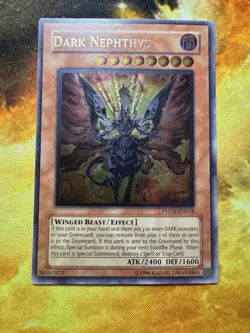 YuGiOh Dark Nephthys - Ultimate PTDN-EN018 - Unlim. Edition NM-Mint - Image 2