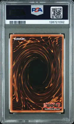 2003 YU-GI-OH! STARTER DECK: YUGI AUSTRALIAN #A006 DARK MAGICIAN PSA 9 - Image 2